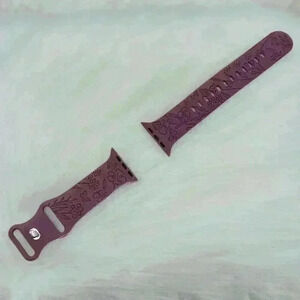 New Floral   Design Apple Watch Bands  42mm 44mm 45mm 49mm Violet